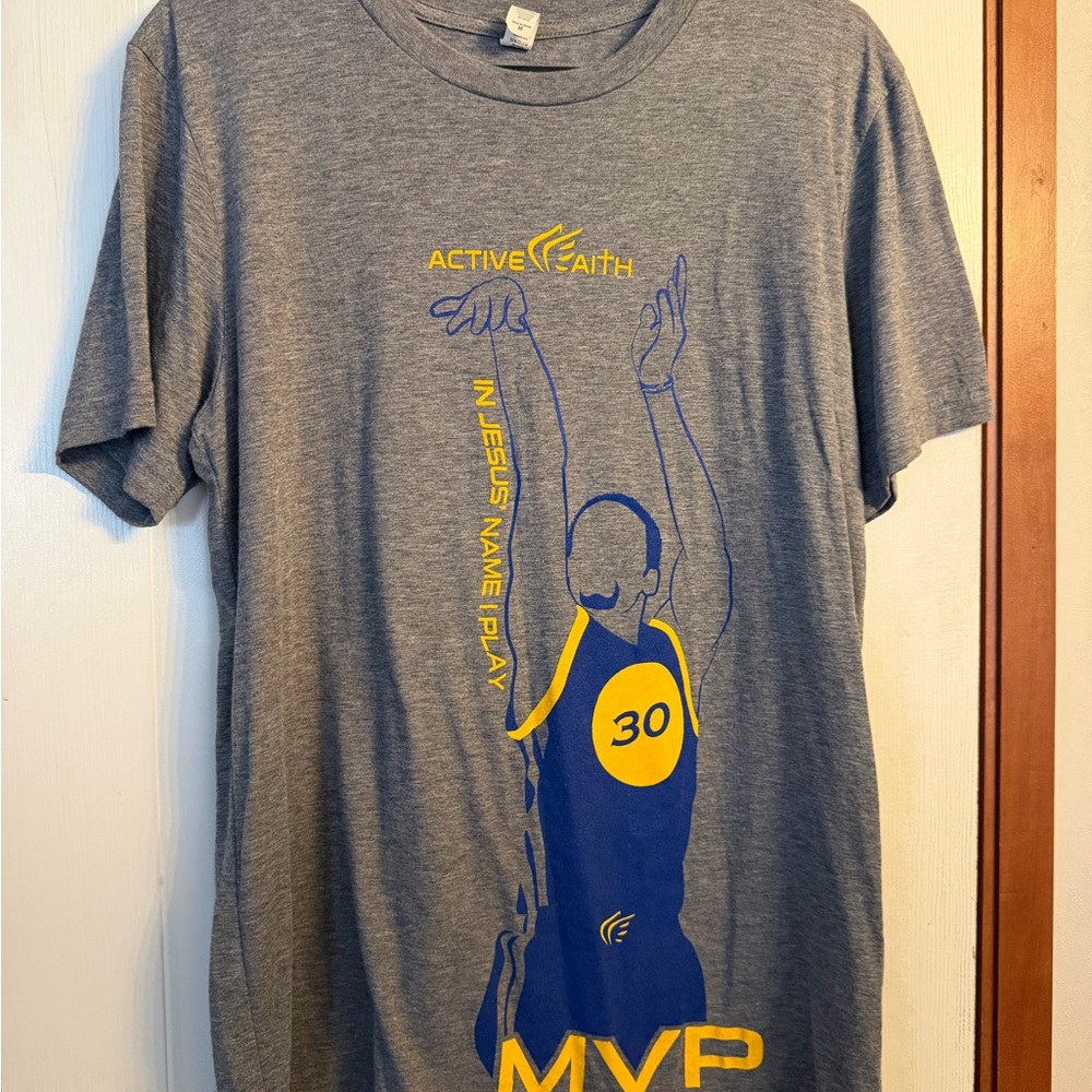 Active Faith Gray MVP Graphic Tee